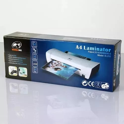 Plastificadora + Laminas Resma Carta 100 Unidades 100 Micrones